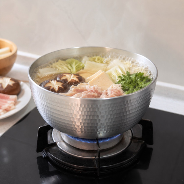日本製｜高品質鋁製無耳雪平鍋