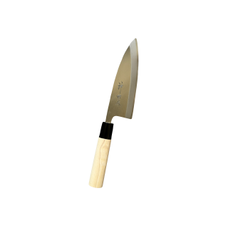 日本神田作白鋼出刃-木柄(絕版品)