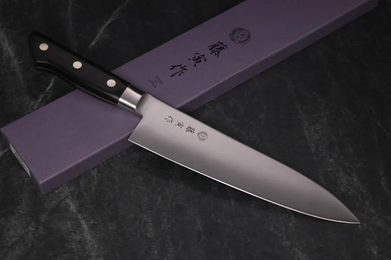 藤寅作DP 牛刀210mm VG10鋼洋柄